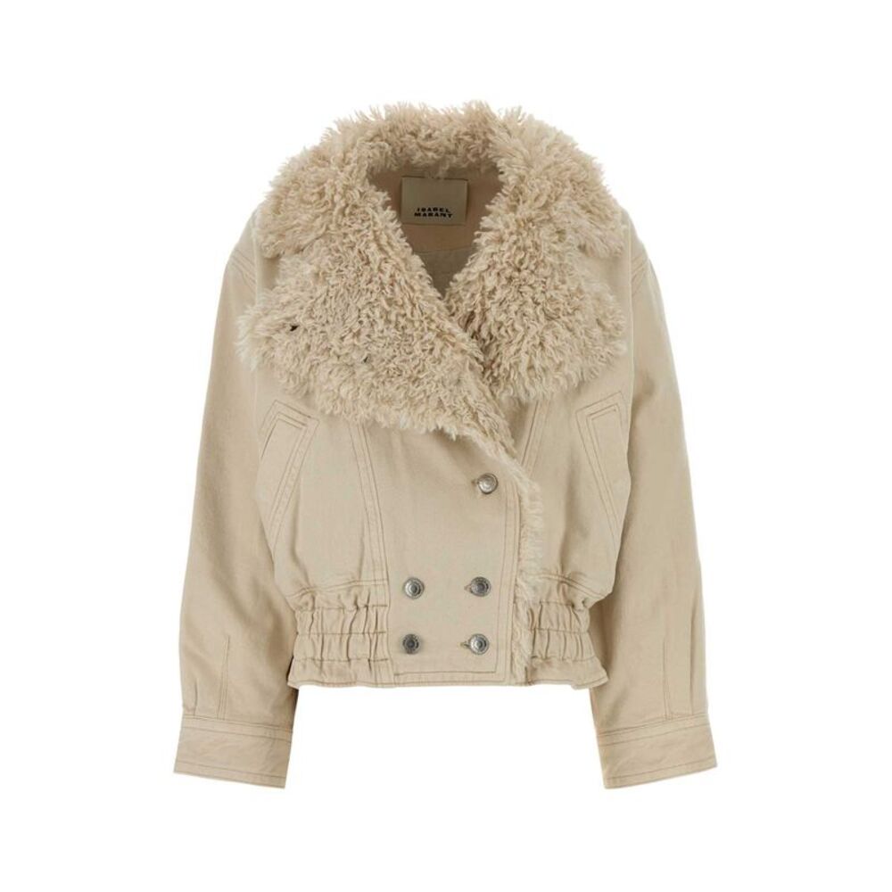 Isabel Marant Women Sand Denim Valineo Jacket
